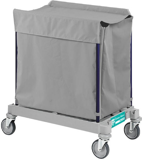 TTS Cleaning Hotel Wäschewagen mit Maßen B88xT53xH93.5cm. Gray 1Stück