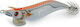 DTD White Killer Egi Squid Jigs Fluorescent 7.8cm/9.2gr Orange
