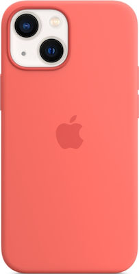 Apple Silicone Case with MagSafe Back Cover Σιλικόνης Pink Pomelo (iPhone 13 mini)