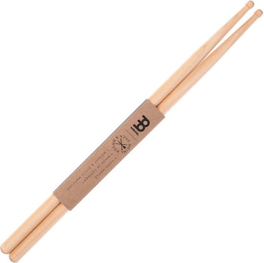 Meinl Arțar Bețe Tobe Concert Hard cu Vârf de Formă Butoi