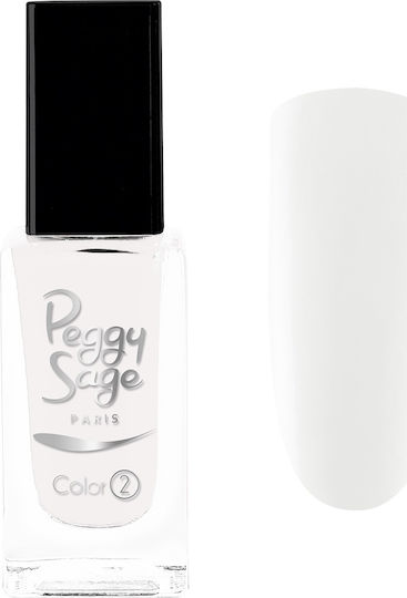Peggy Sage Farbe 2 Glänzender Nagellack Pure Snow 11ml