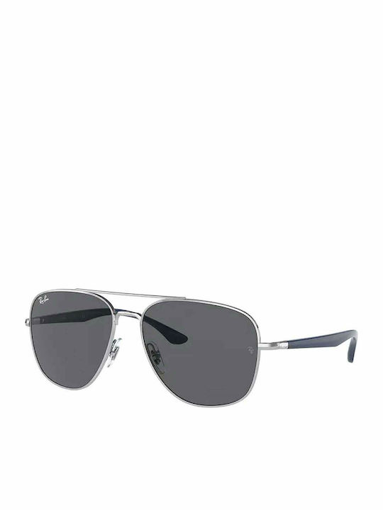 Ray Ban Unisex Γυαλιά Ηλίου με Ασημί Μεταλλικό ...