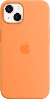 Apple Silicone Case with MagSafe Marigold (iPhone 13)