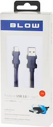 Blow USB 3.0 Cable USB-C male - USB-A male Μαύρο 1m (DM-66-123)