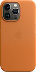Apple Leather Case with MagSafe Umschlag Rückseite Leder Golden Brown (iPhone 13 Pro) MM193ZM/A