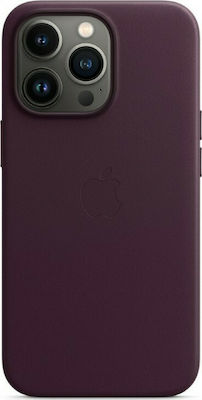 Apple Leather Case with MagSafe Umschlag Rückseite Leder Dark Cherry (iPhone 13 Pro) MM1A3ZM/A