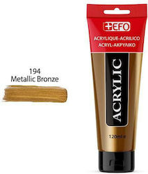 +Efo Acrylic Acrylic Paint Set Metallic Bronze 194 120ml 1pcs 389194