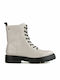 Xti Women's Ankle Boots with Medium Heel White