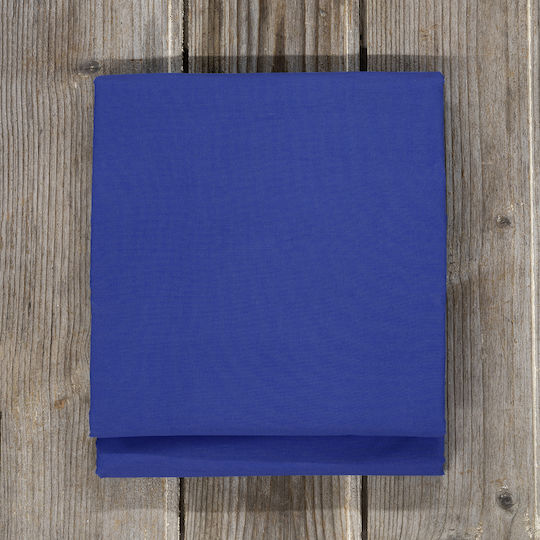 Nima Unicolors King Size Bed Sheet 270x280cm Space Blue
