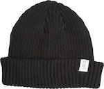 Gabba Beanie Beanie with Rib Knit in Black color