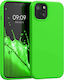 KWmobile Rubberized Back Cover Σιλικόνης Lime G...