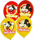 Set 6 Ballons Latex Mehrfarbig Mickey 28cm