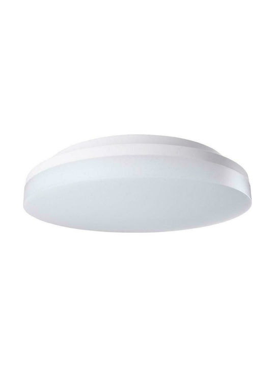 Rabalux Zenon Classic Plastic Ceiling Light with Integrated LED 22pcs White