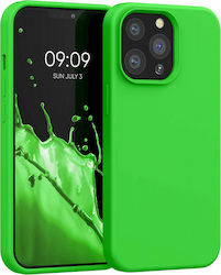 KWmobile Rubberized Back Cover Σιλικόνης Lime G...