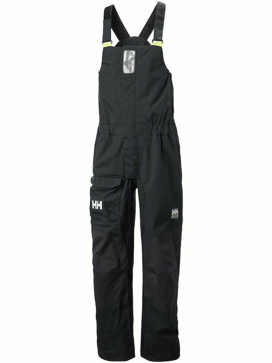 Helly Hansen Pier 3.0 Bib Мъжки Дълга Панталон Туризъм Черен