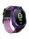 Smartwatch Pentru Copii Cu GPS Violet
