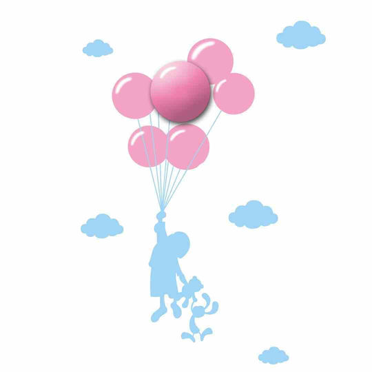 Kinder Wandleuchte LED Kunststoff Milagro Ballon 0031