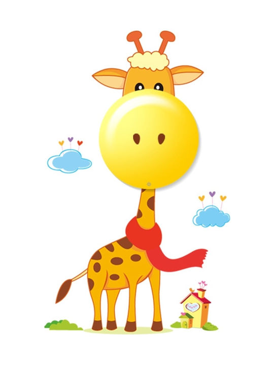 Eko Light Kinder Wandleuchte LED Kunststoff Milagro Giraffe