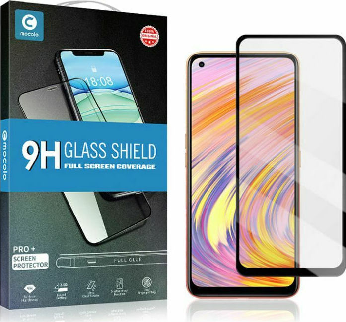 Mocolo Shield 5d Full Face Tempered Glass Black Iphone 13 Pro Max Skroutzgr 2538