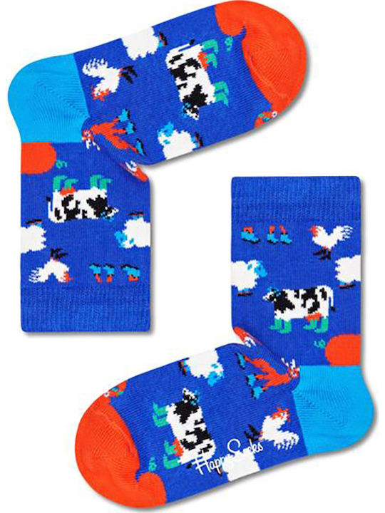 Happy Socks Kids' Socks Knee-High Kids Blue
