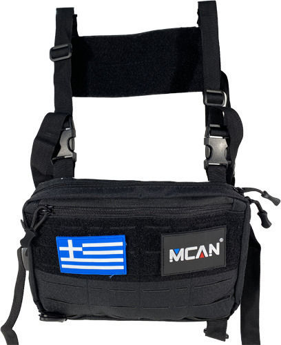 Mcan J-159 Military Pouch Chest Black