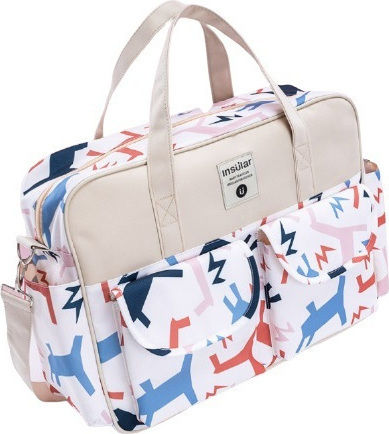 Shoulder/Hand Diaper Bag Insular 19295 Multicolour 39x12.5x29cm.