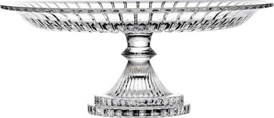 Espiel Glamour Cake Stand Transparent 32x32x13cm