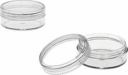 Transparent plastic jar 20 ml