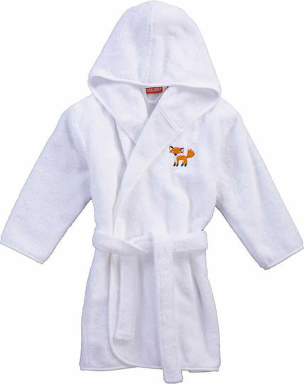 Nef-Nef Homeware Baby Bademantel Kapuzen We Will Survive Weiß