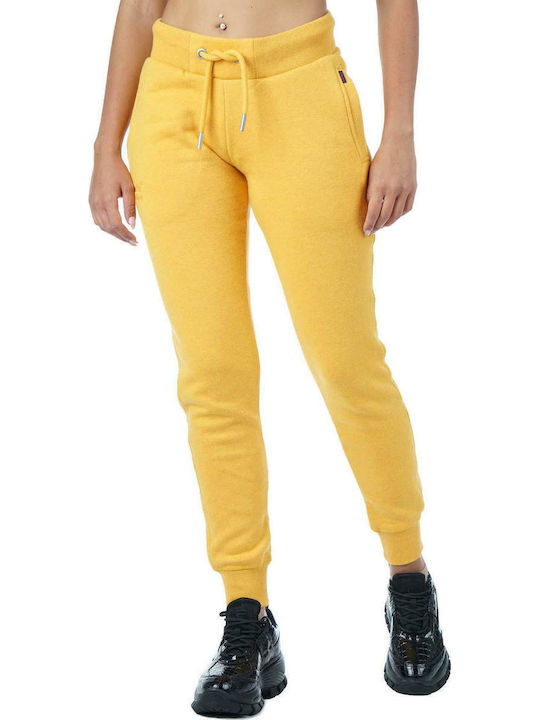 Superdry VINTAGE LOGO Jogginghose Jogger Gelb