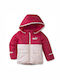 Minicats Padded Geci Pentru Copii Sport Scurt Cu Glugă Fuchsia