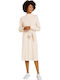 Midi Dress Beige