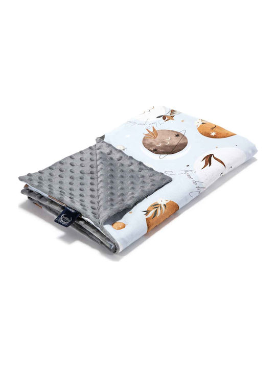 La Millou Blanket Nursery Swaddling Blankets Fly Me To The Moon Cotton Sky / Grey 80x100cm. 103.01824