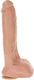 ToyJoy Get Real Extreme XXL Dildo Ρεαλιστικό Dildo με Όρχεις και Βεντούζα Flesh 25cm