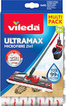 Vileda Parquet Cleaner Refill with Microfibers Ultramax Microfibre 2 in 1 2pcs 167720