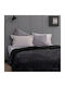 Palamaiki Duvet Cover Single 160x240cm Gwen Black