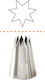 Cutlery Pro Vârf pentru Cornet Patiserie Metalic 1buc 39-210607
