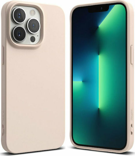 Ringke Air S Back Cover Σιλικόνης 1.3mm Pink Sand (iPhone 13 Pro)