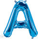 Balloon Foil Letter Blue 41cm