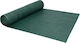 vidaXL Plasă de umbră Verde 1.2x10m Fabricat di...