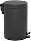 Delta Cleaning Metallic Waste Bin 5lt with Pedal Inox