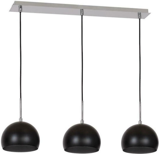 Luminex Cool Adjustable Ceiling Light Black Rail with E27 Socket