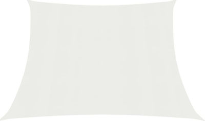 vidaXL Πανί Σκίασης Λευκό 3/4 x 2m 160gr/m² από HDPE 160 Γρ/μ²