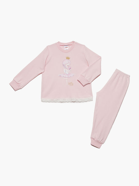 Minerva Kids Winter Pink Nightwear Princess