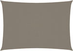 vidaXL Taupe Shade Sail Gray 3x5m