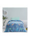 Kocoon Pătură Fleece Shiny Dinos 150x220buc 27047 Albastru