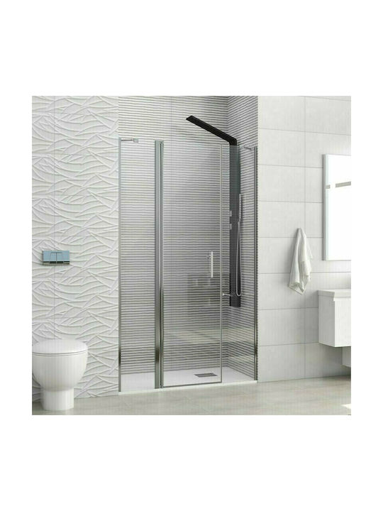 Karag Panex 600 PAN600120 Shower Screen for Shower with Hinged Door 120x190cm Clear Glass