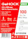 GeHock Δεματικά Καλωδίων Πλαστικά 120mmx2.5mm σε Λευκό χρώμα (100τμχ) (025120)