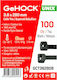 GeHock Δεματικά Καλωδίων Πλαστικά 280mmx3.6mm σε Μαύρο χρώμα (100τμχ) (136280)