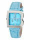 Laura Biagiotti Women's Watch with Turquoise Leather Strap